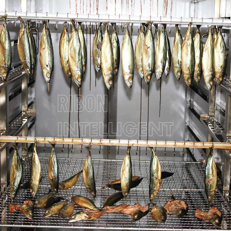 Poziomy Smokehouse przepływu powietrza