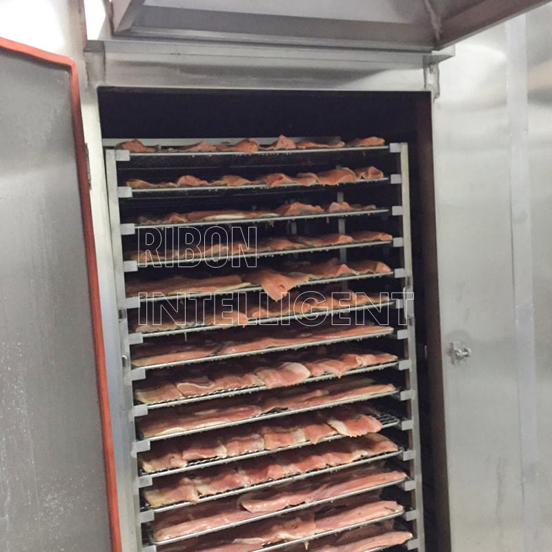 Poziomy Smokehouse przepływu powietrza